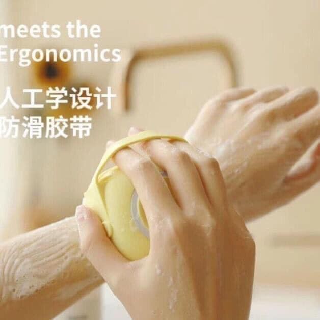 BÔNG TẮM SILICON TẠO BỌT 3IN1