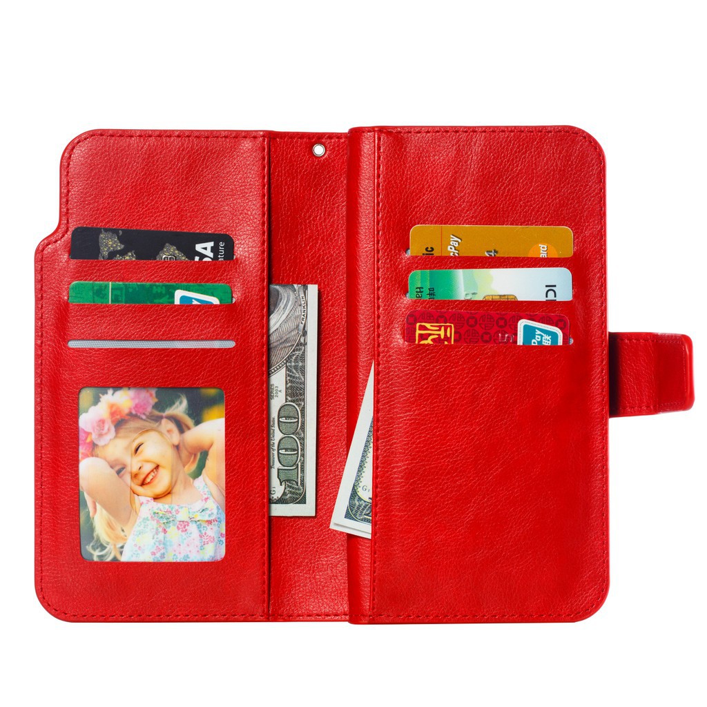 Bao da điện thoại kiêm giá đỡ có ngăn thẻ đa năng cho Iphone X/Xr/Xs/Xsmax | BigBuy360 - bigbuy360.vn