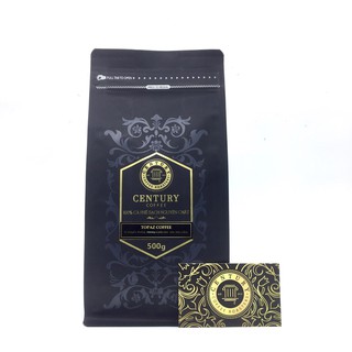 Topaz Coffee 500gram - Cà Phê Bột Rang Xay Nguyên Chất - Vị Truyền Thống - Century Coffee