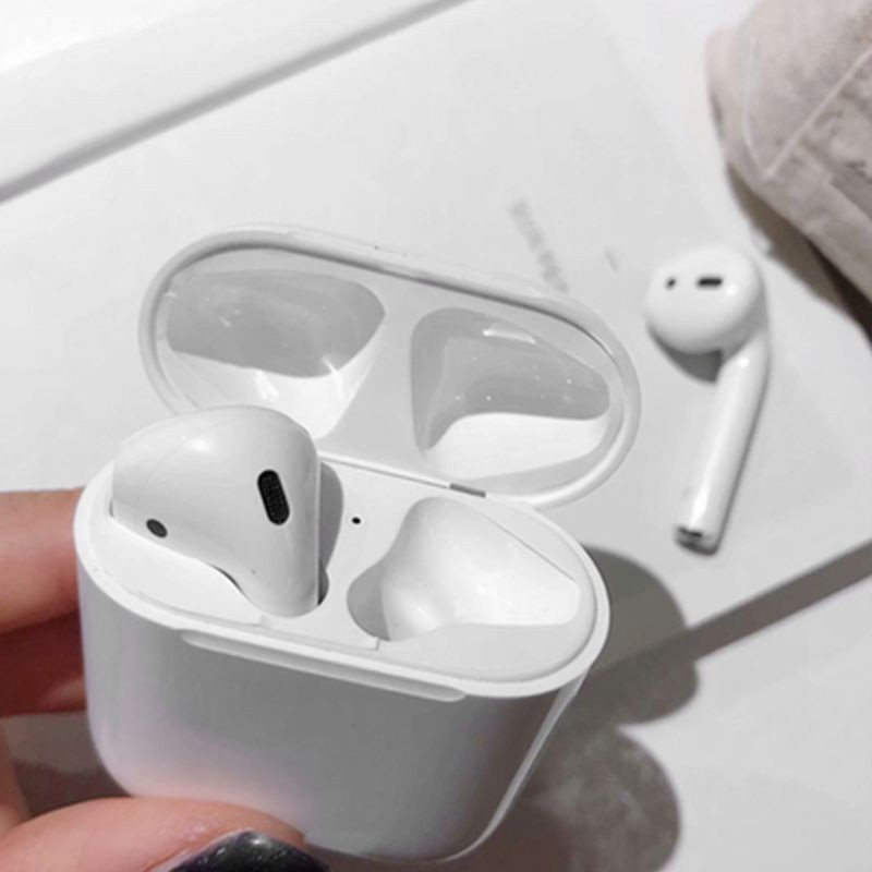 Set 6 cặp miếng dán bảo vệ chuyên dụng cho hộp sạc tai nghe Apple Airpods