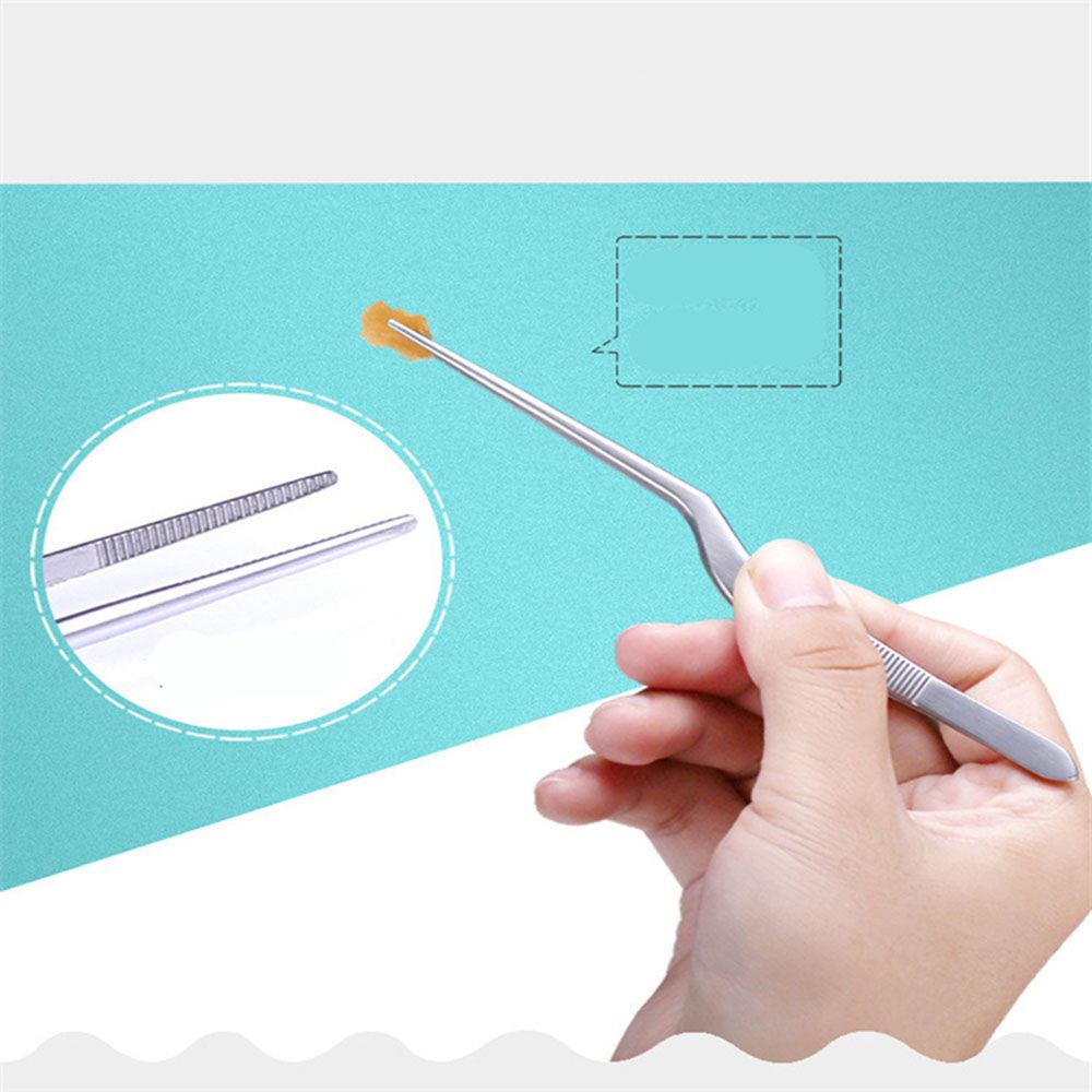 [Hàng mới về] Nhíp gắp ráy tai / mũi bằng thép không gỉ nhiều màu sắc đa năng