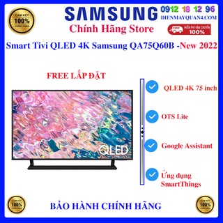 Mua  Samsung 75Q60B  Smart Tivi QLED 4K 75 inch Samsung QA75Q60B