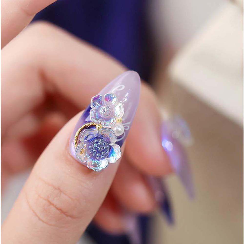 Phụ Kiện Resin Trong Suốt Trang Trí Móng Tay Nghệ Thuật|Phụ Kiện Làm Móng Nghệ Thuật