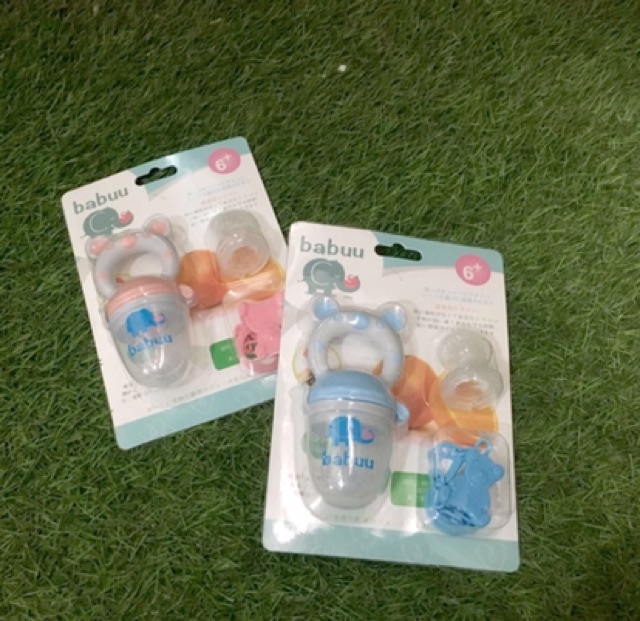 Núm nhai ăn dặm hoa quả Babuu Nhật nhập khẩu