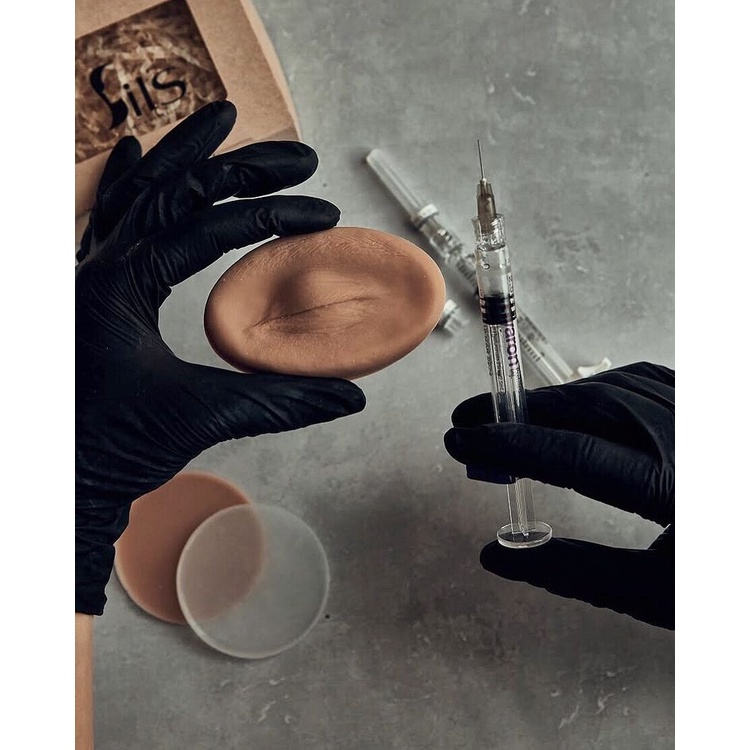 Da giả silicone 3D Eye tập phun xăm