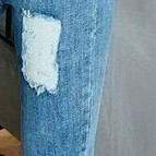 Quần short jean nữ ngố ❤️FREESHIP❤️ Quần Ngố Jean Nữ chất bò co giãn lưng cao phối rách thời trang A-T Fashion - SNM809