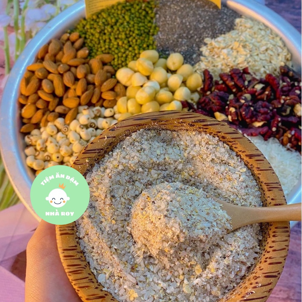 Cháo Hạt Vỡ Organic Nhà Roy - Giải pháp cho bé biếng ăn, chậm TĂNG KG, cháo gạo vỡ cho bé ăn thô nguyên chất thơm ngon