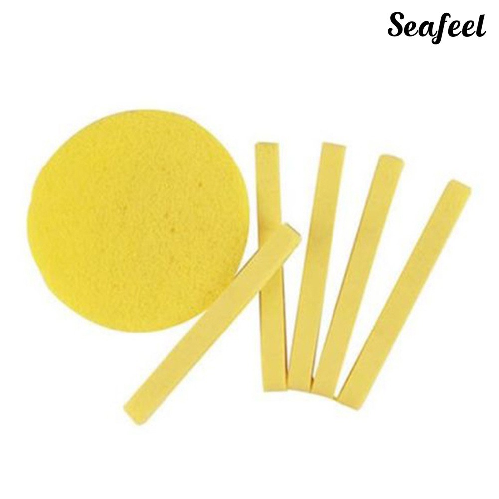 Bông nở rửa mặt tẩy trang Chivey 12 miếng. Miếng mút rửa mặt bọt biển ( tuyển khách sỉ)