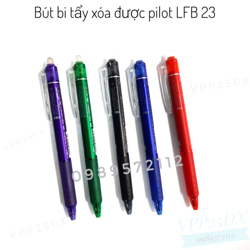 Bút bi tẩy xóa được Frixion PiLot Nhật Bản LFB23 .ngòi bút 0.5