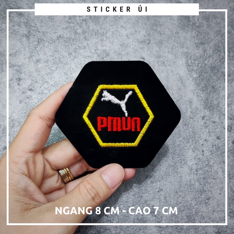 Sticker ủi quần áo cao cấp CÓ SẴN KEO ỦI,sticker dán quần áo dùng làm miếng dán vá Quần Áo,vá áo phao,trang trí quần áo