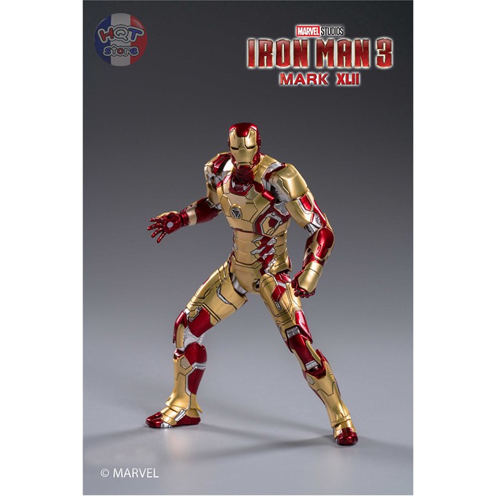 Mô hình iRon Man Mark XLII ZD Toys chính hãng tỉ lệ 1/10