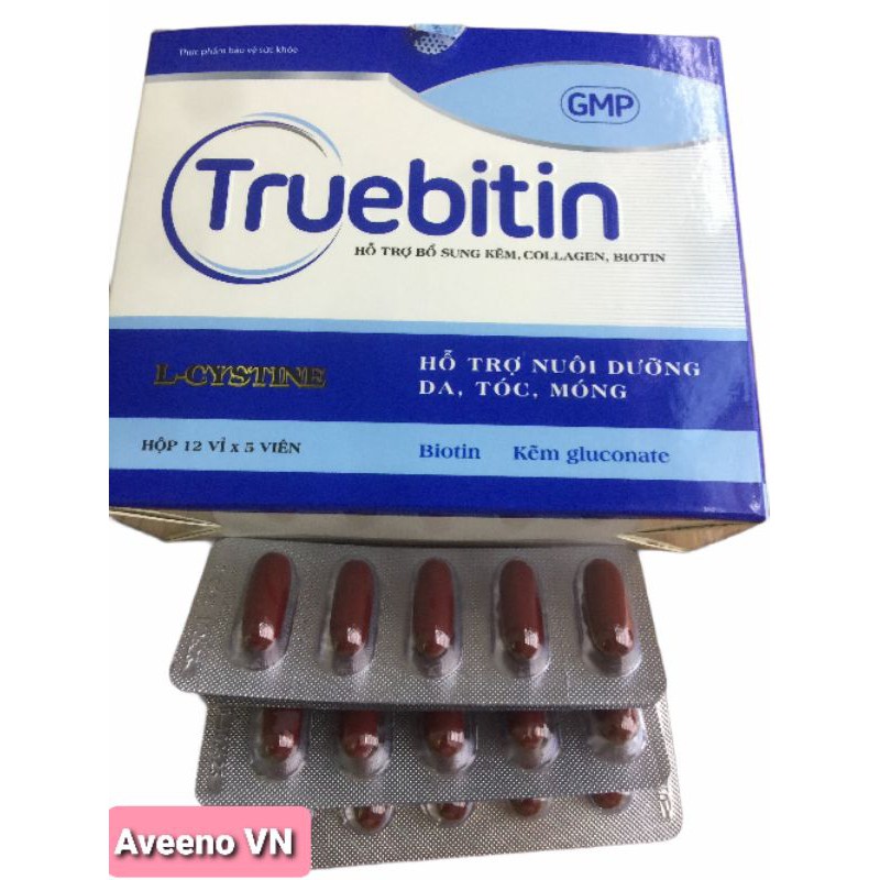 TRUEBITIN- VIÊN UỐNG HỖ TRỢ DA TÓC MÓNG