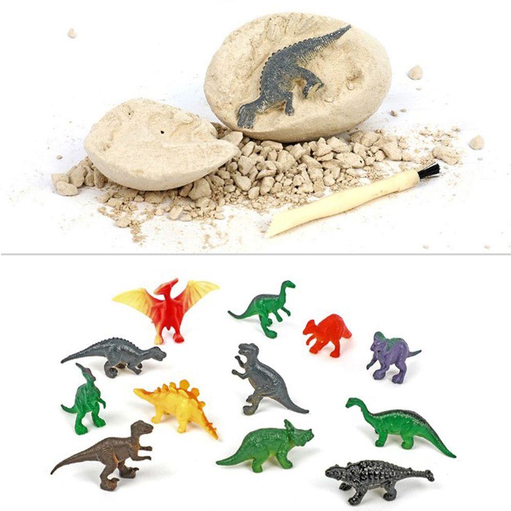 Bộ Đồ Chơi Lắp Ráp Trứng Khủng Long REBUY1 3-12 Tuổi 12 Cái DIY