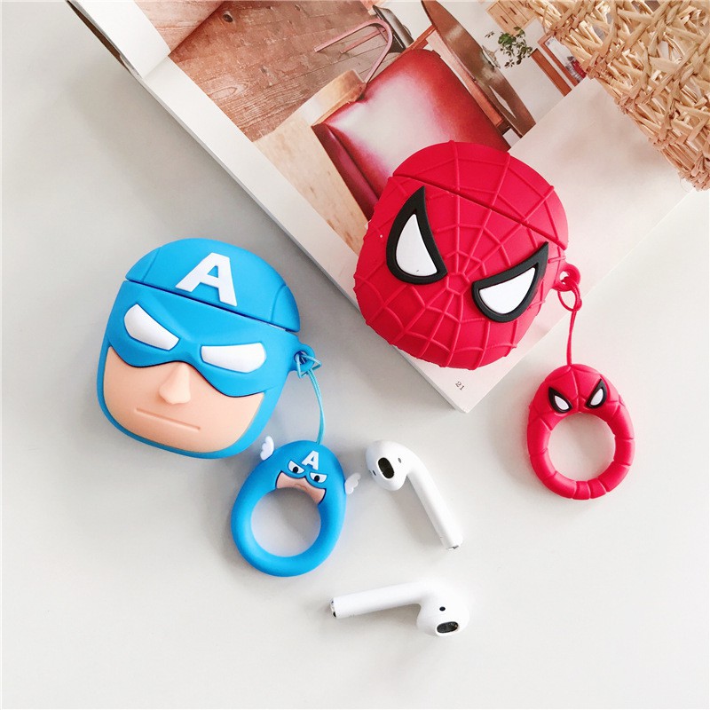 Vỏ Bao Airpods Cho Hộp Đựng Tai Nghe Không Dây  Case Airpod 1 2 i11 i12 i18 i100 Silicone Dẻo