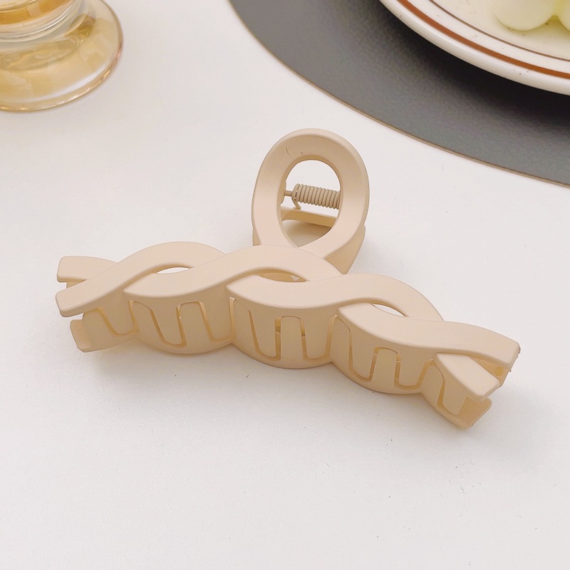 Kẹp Tóc Màu Trơn Phong Cách Thời Trang Thu Đông Mới