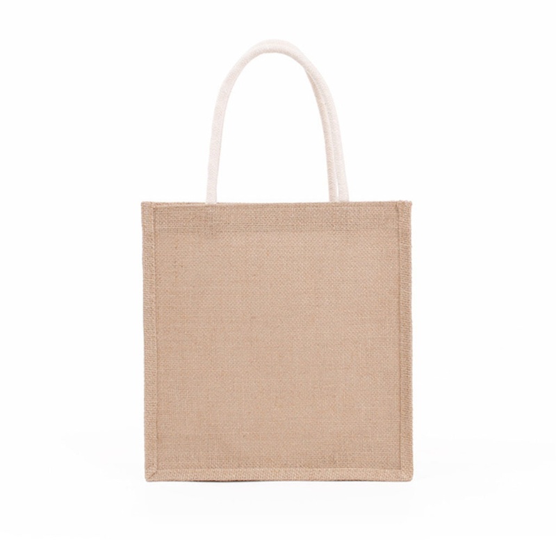 Túi Tote Mua Sắm Bằng Sợi Đay Cỡ Lớn Có Tay Cầm Có Thể Tái Sử