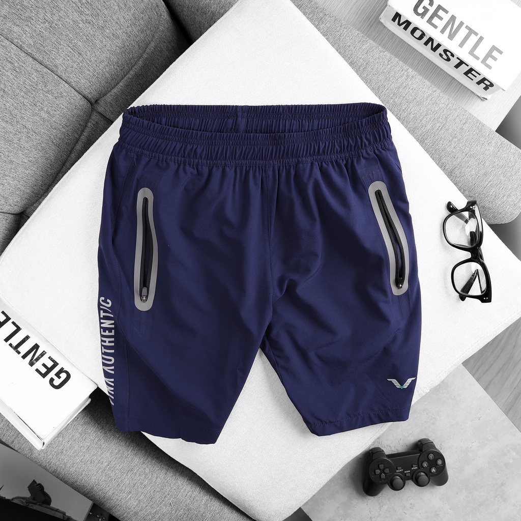 QUẦN SHORT NAM HÀNG CHÍNH HÀNG CAO CẤP, KHÓA KÉO BONDING PHONG CÁCH QVN11