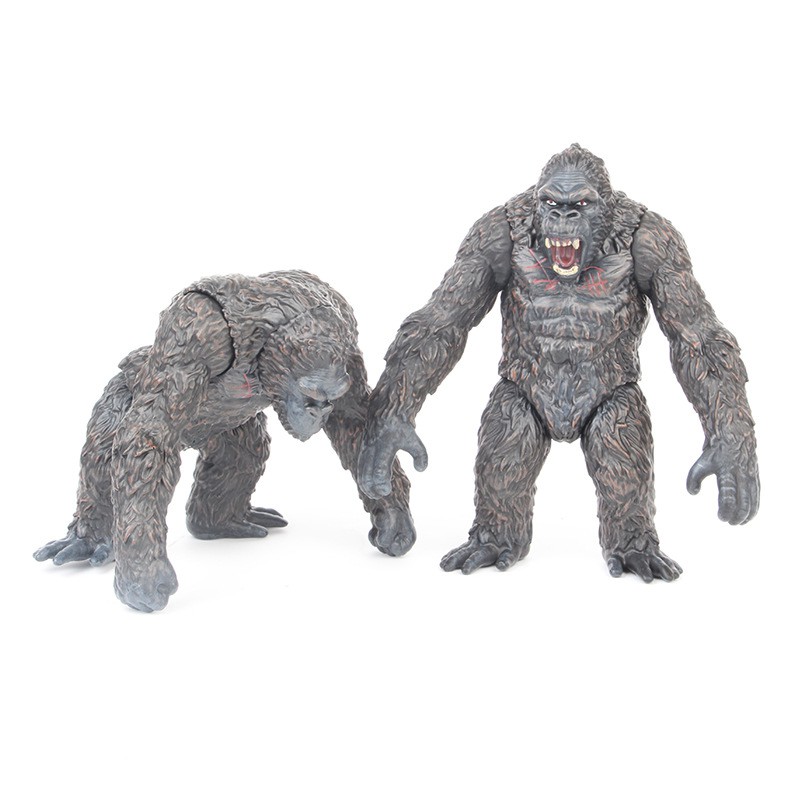 Sét 2 Mô Hình King Kong Có Khớp Cử Động Được Trong Skull Island 2 – Cao 8cm