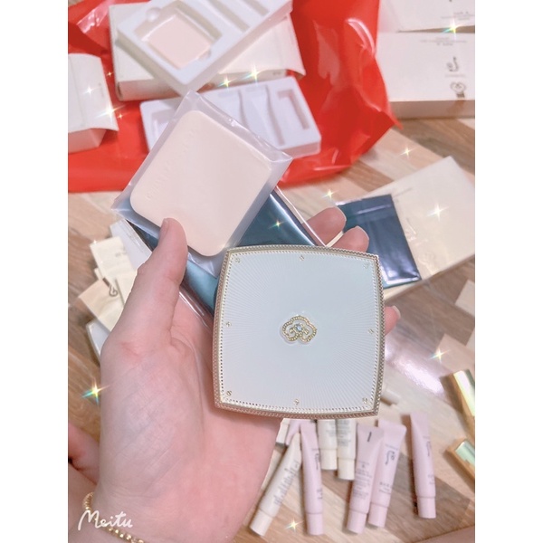 ⚡Xả Sốc ⚡️   phấn phủ whoo tách set hộp vuông mẫu mới tone 21 date 2024