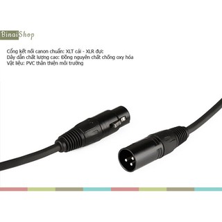 Cáp micro XLR-XLR Soundking B07