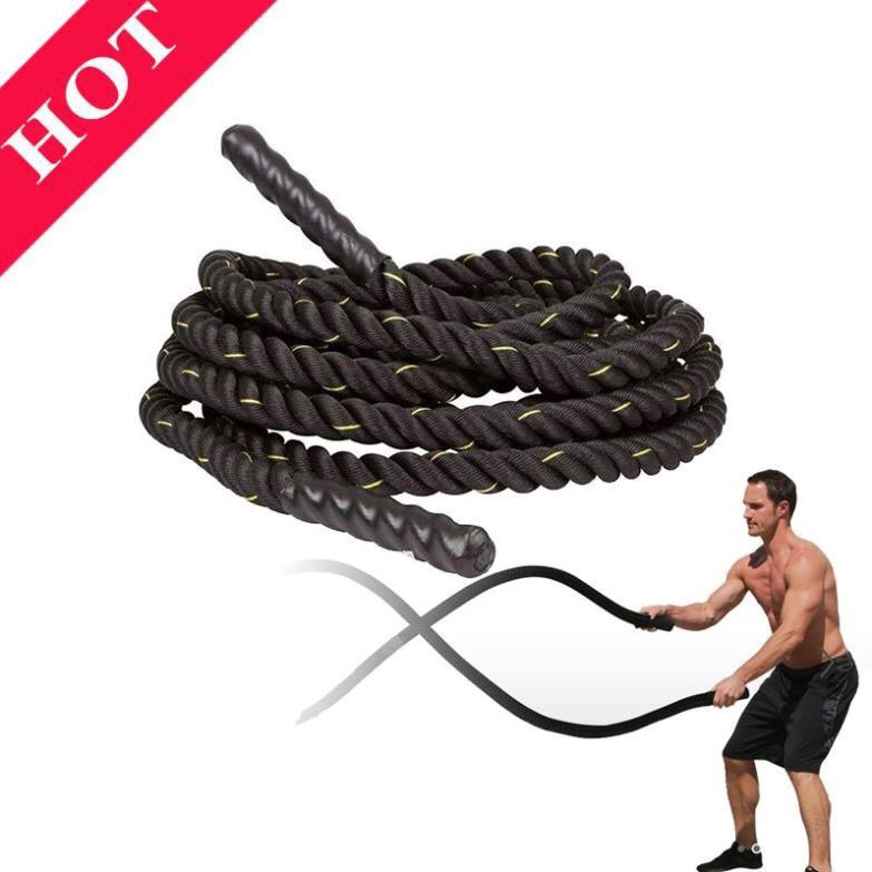 Chuyên sỉ - Dây thừng tập gym cao cấp - Dây thừng tập thể lực 38mm dài 9m