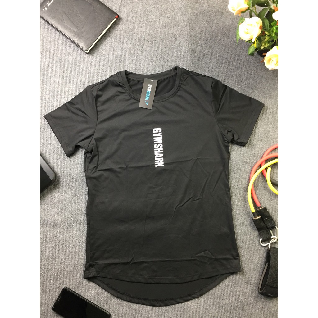 Áo thun cộc tay gymshark vạt bầu