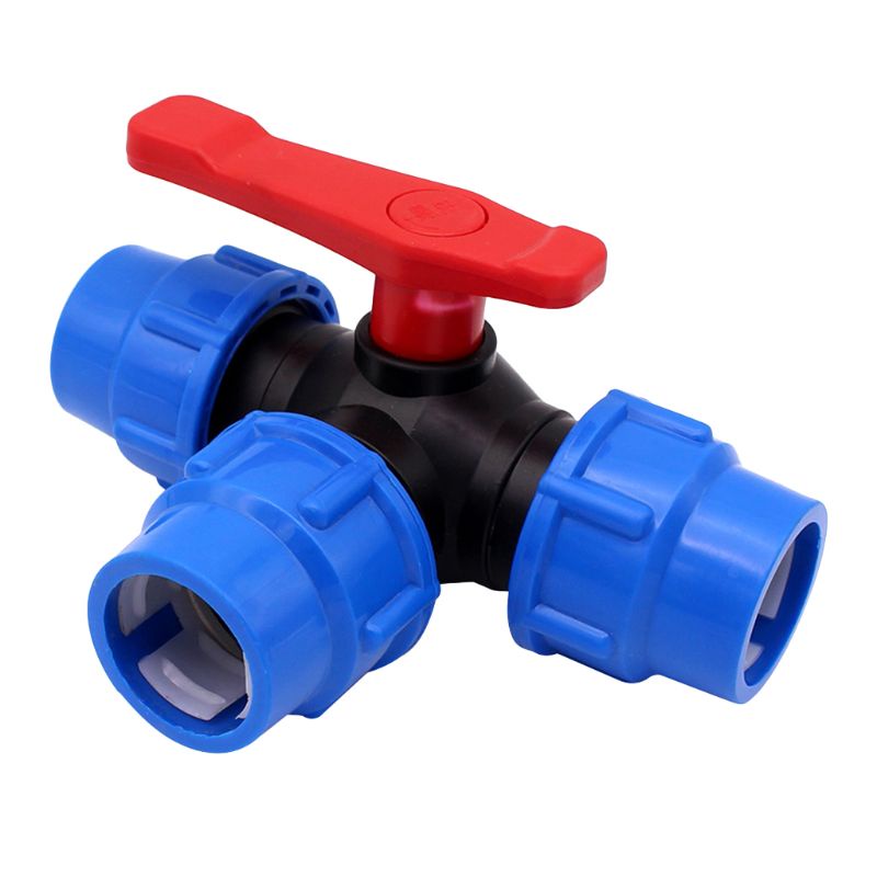 Đầu Nối Ống Nước Hình Chữ T Bằng Nhựa 3 Chiều Áp Suất Cao Đa Năng