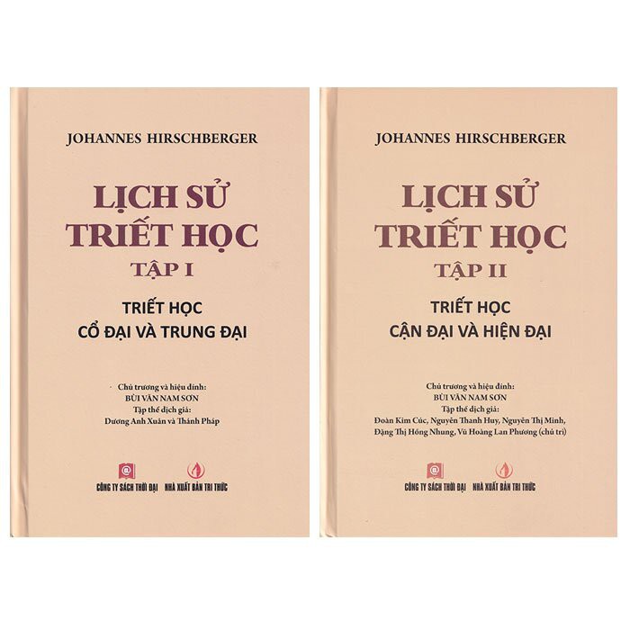 Sách - Lịch Sử Triết Học (Bộ 2 Tập)