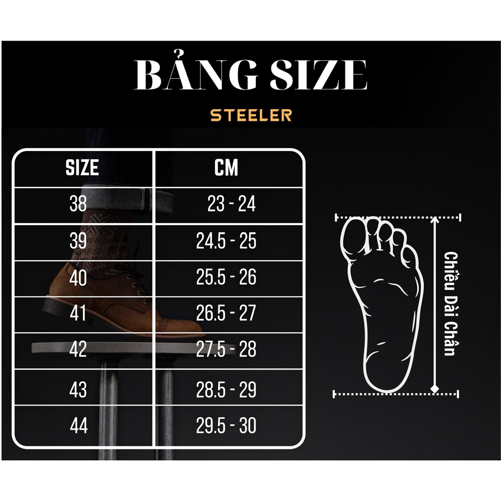Giày Lười Cổ Thấp Nam Loafer Đen New Da Bò Cao Cấp Phong Cách Lịch Lãm - Thương Hiệu Steeler