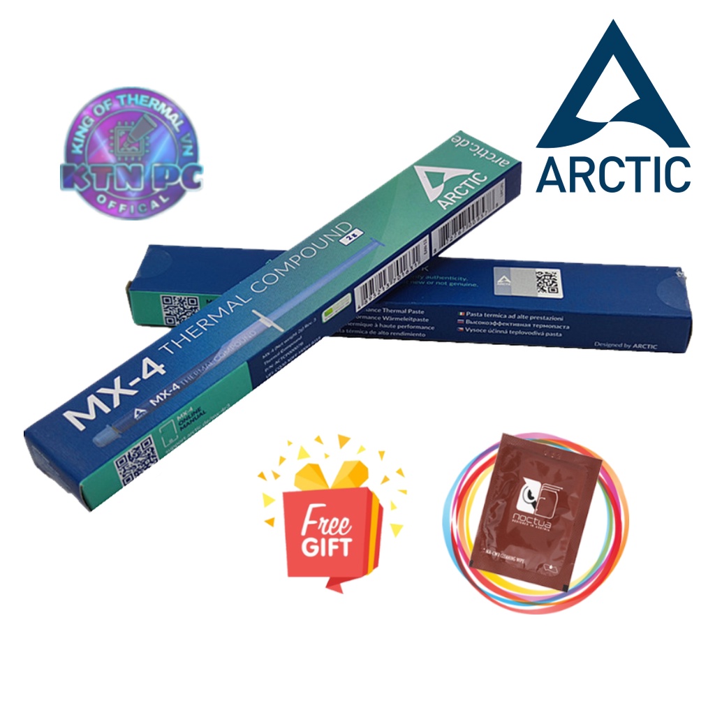 Keo Tản Nhiệt Arctic MX4 2Grams (Check QR Code)  - Chính Hãng