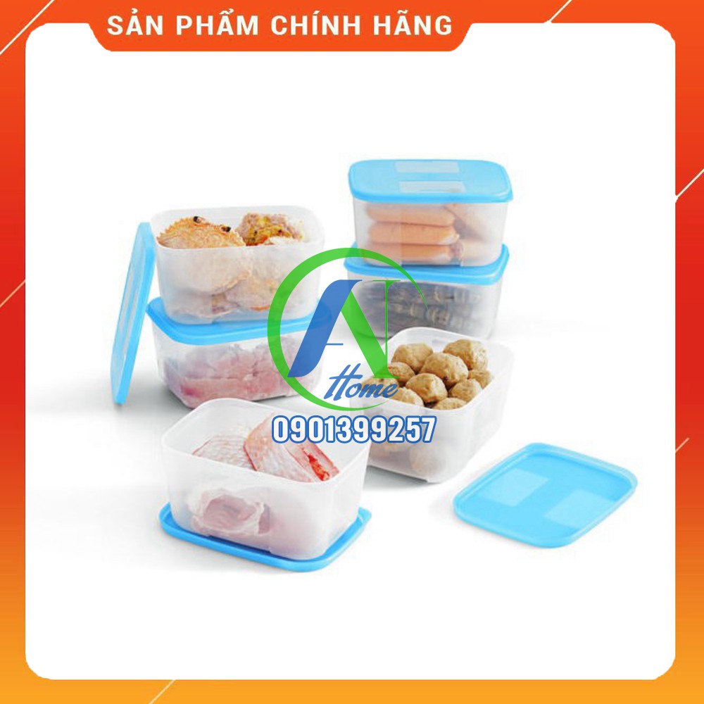 Bộ hộp trữ đông Tupperware - Freezermate 650ml (6 hộp) - Nhựa nguyên sinh