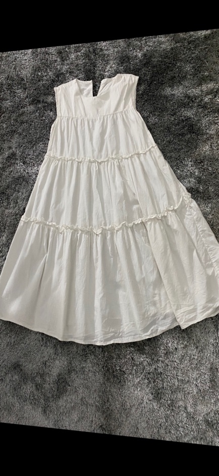 Váy trắng xoè cute s,m