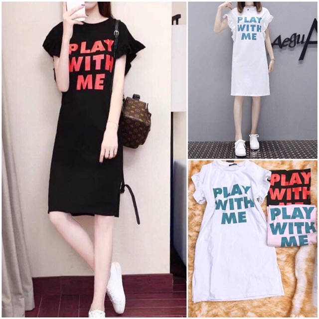 Bán sỉ váy suông bèo tay, bầu bí bon chen