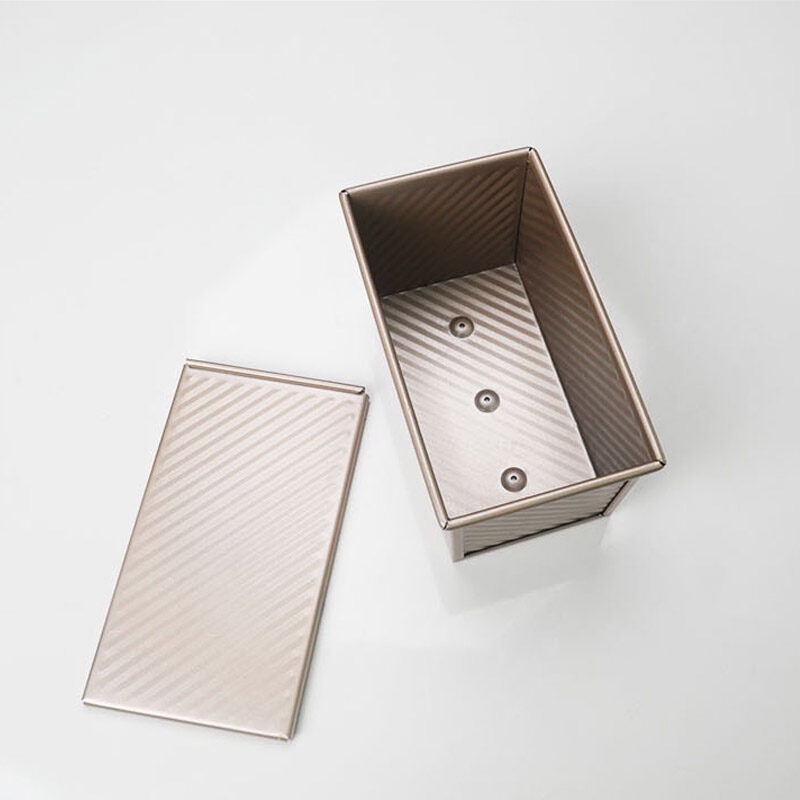 ONLY HOUSE Khuôn Thép carbon Màu Vàng Có Nắp Dùng Nướng Bánh Tiện Dụng