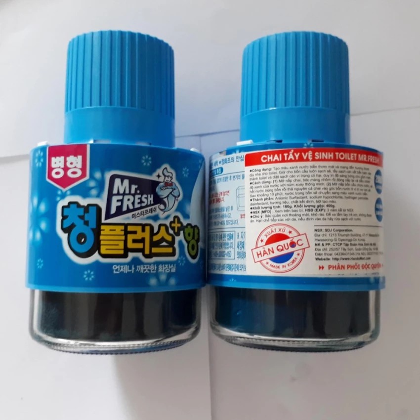 Chai tẩy vệ sinh Toilet Hàn Quốc Mr. Fresh 180Gr