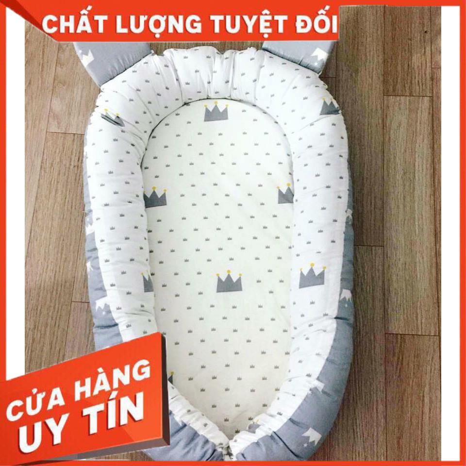 [100% ẢNH THẬT] Nôi sơ sinh Runakids hình vương miện