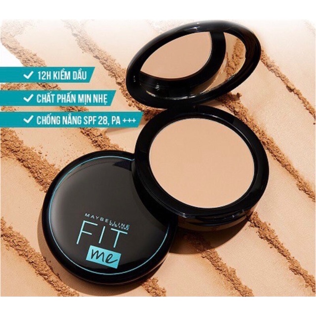 Phấn Nền Kiềm Dầu Chống Nắng 12H SPF28 PA+++ Fit Me🥰