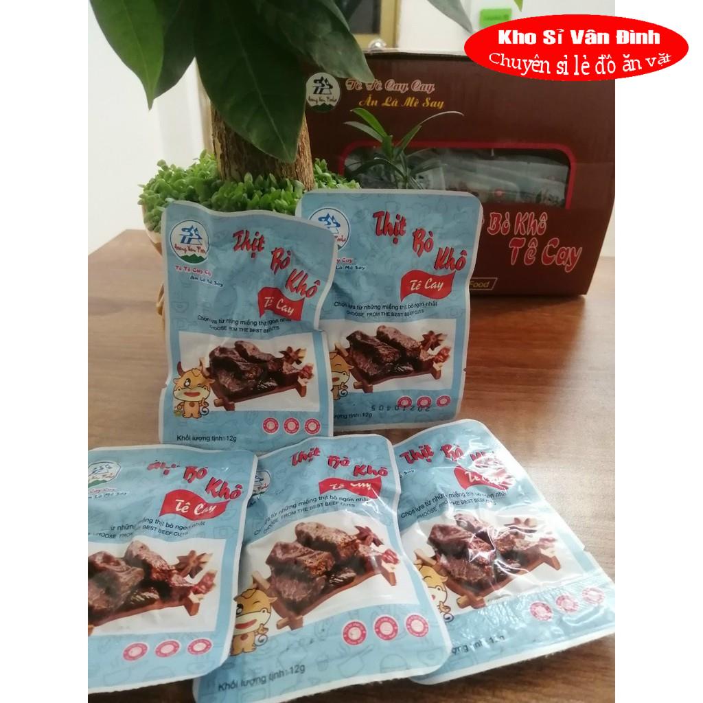 Thịt bò khô vị tê cay   Combo 5 gói  12gram | BigBuy360 - bigbuy360.vn