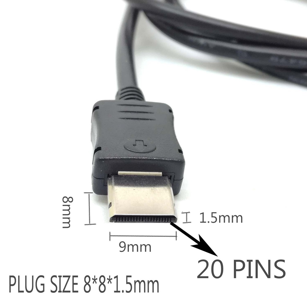 Cáp Sạc Và Truyền Dữ Liệu 2 Trong 1 Cho SAMSUNG SGH-A437 A727 T219 U300 U600 SCH-R510 Wafer U420 Nimbus U740 Alias E25