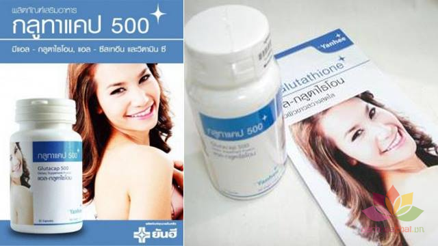 vıên uốnǥ trắŉg da Glutacap 500 Thailand