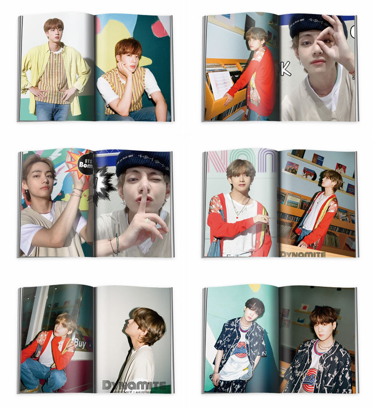 BTS KPOP Album Ảnh Mini Hình Ngôi Sao Thần Tượng Hàn Quốc