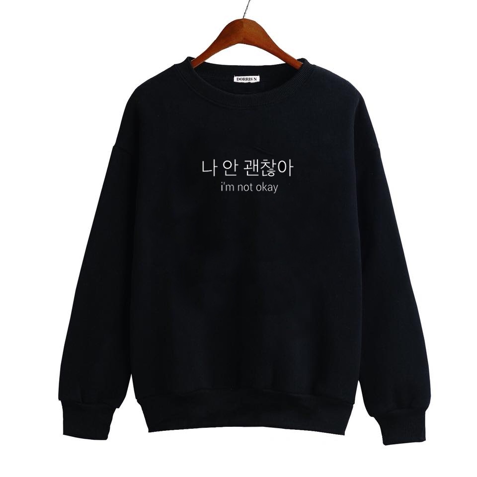 Áo Sweater Nam Nữ Unisex JUST DO NOTHING Nỉ Lót Bông Form Rộng