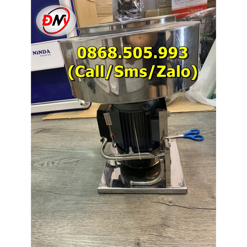 MÁY XAY GIÒ CHẢ CHÂN INOX 1.1KW – NỒI 22CM – 1.5KG/LẦN CÓ BAO ĐÁ