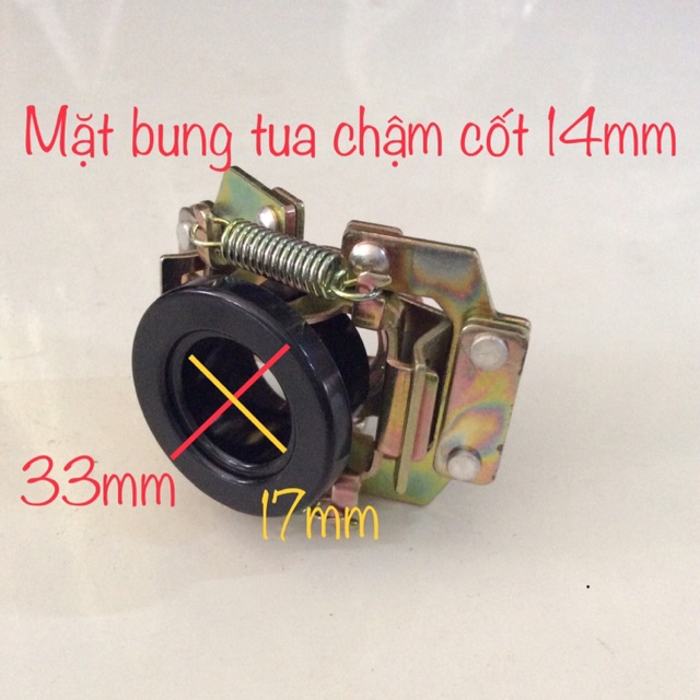 MẶT BUNG TUA NHANH VÀ MẶT BUNG TUA CHẬM CỐT TRỤC 14mm