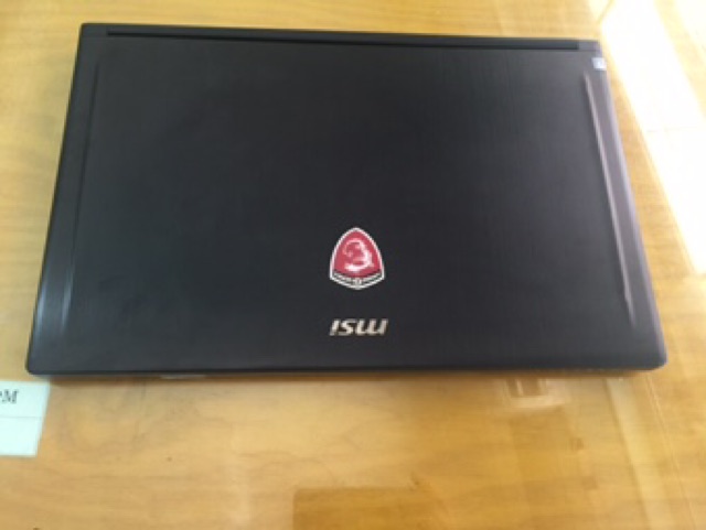 MSI GS63vr 15.6” 2017 i7-6700HQ 2.6Ghz ram 16GB/2400 vga 1060