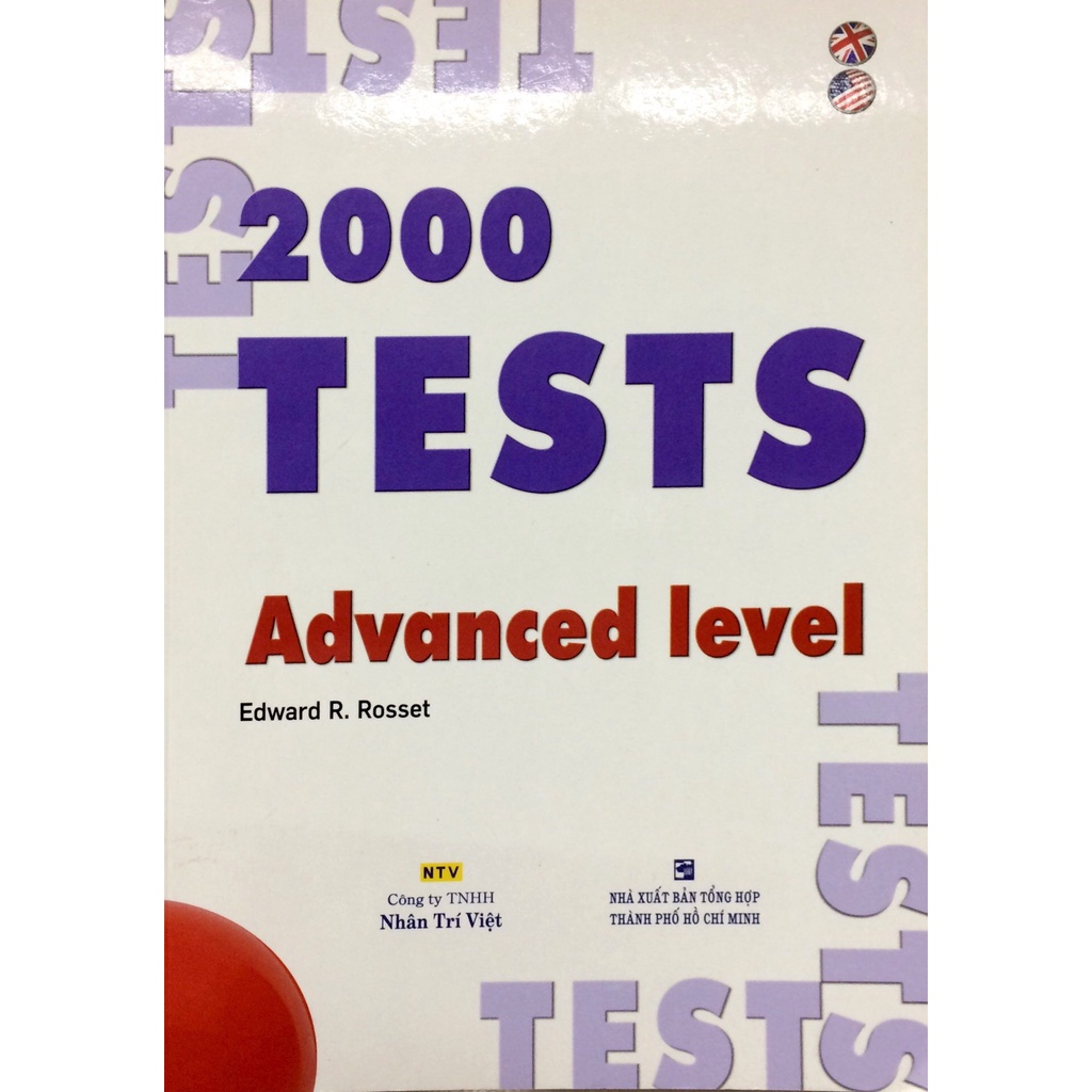 Sách 2000 Tests Advanced Level (Không CD)