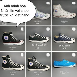 Giày Converse Chính Hãng (Đã Qua Sử Dụng)
