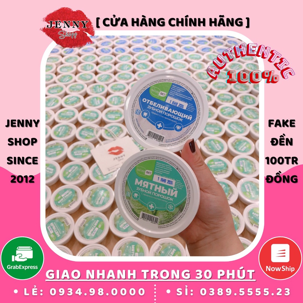 Bột Tẩy Trắng Răng Nga 75g