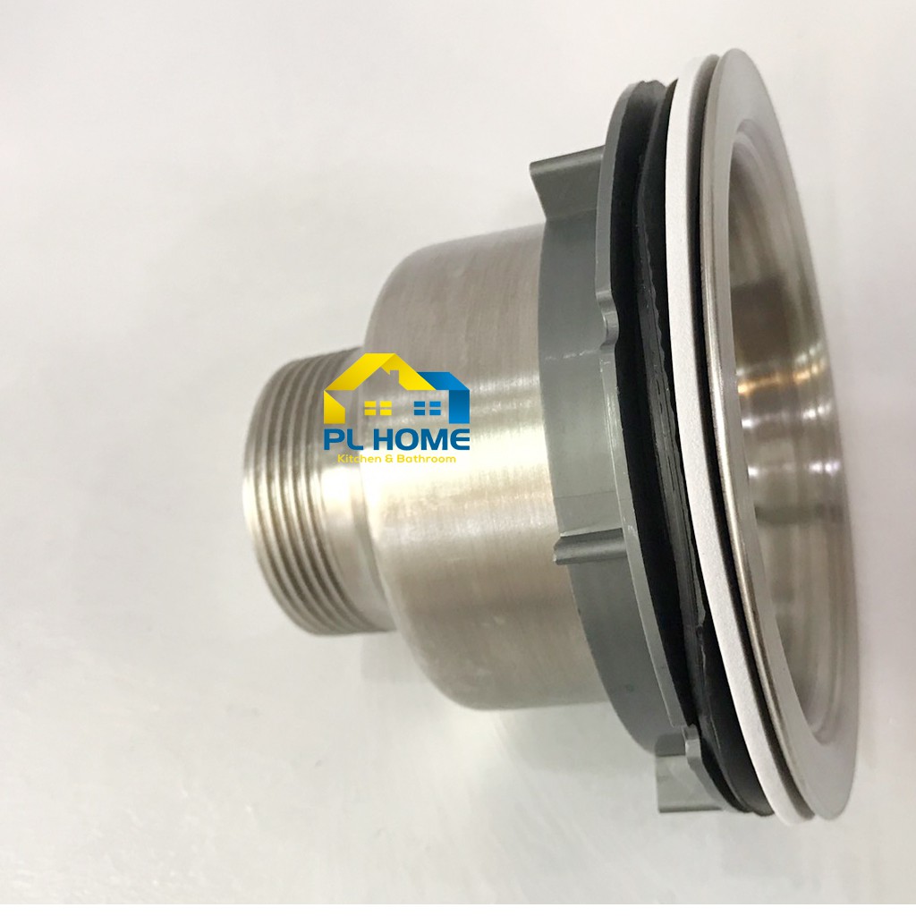 Bầu Xả Chậu Rửa Chén Inox Phi 110