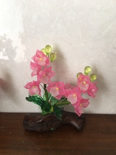 Chậu hoa mini cao 12cm ngang 10cm